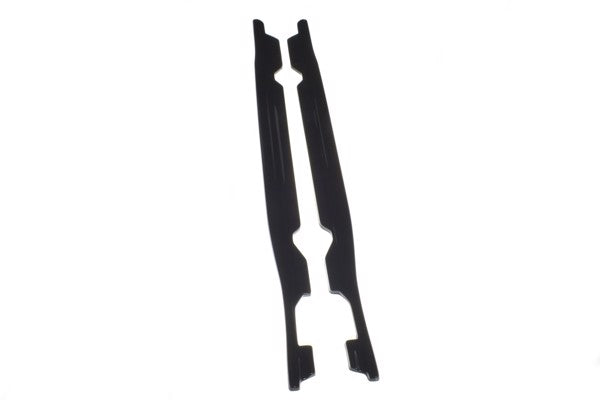 Maxton Side Skirts Diffusers For BMW 3 G20 M-Pack - Gloss Black