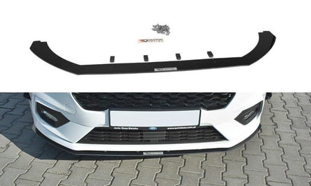Maxton Front Racing Splitter V.2 Ford Fiesta Mk8 St / St-Line - Gloss Black