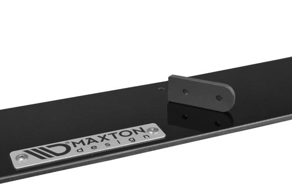 Maxton Front Racing Splitter V.2 Ford Fiesta Mk8 St / St-Line - Gloss Black