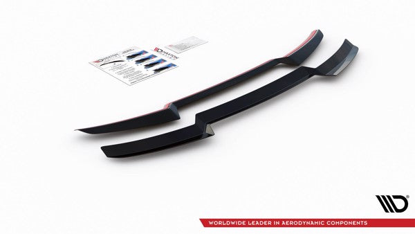 Maxton Spoiler Cap V.2 Audi RS6 C7 - Gloss Black (OUTLET) 