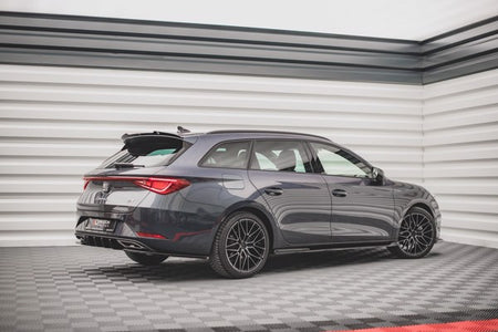 Maxton Side Skirts Diffusers V.2 Seat Leon Fr Mk4 / Cupra Leon  - Gloss Black
