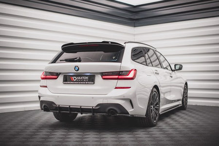 Maxton Spoiler Cap BMW 3 Touring G21 M-Pack - Gloss Black