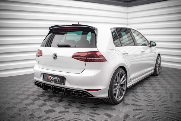 Maxton Street Pro Rear Diffuser Volkswagen Golf R Mk7 - Black