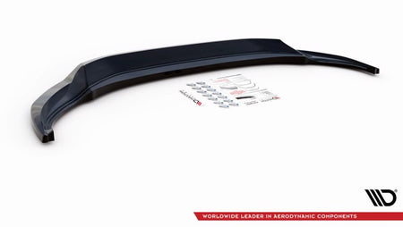 Maxton Front Splitter V.1 Volkswagen Tiguan R / R-Line Mk2 Facelift - Gloss Black