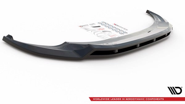 Maxton Front Splitter V.1 Volkswagen Tiguan R / R-Line Mk2 Facelift - Gloss Black
