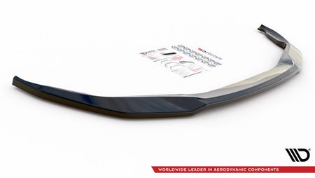 Maxton Front Splitter V.2 BMW M5 F90 Facelift - Gloss Black