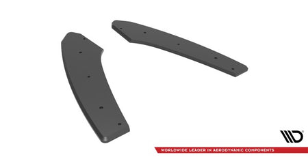 Maxton Street Pro Rear Side Splitters Audi S3 Sedan 8Y - Black