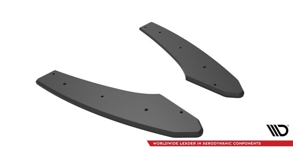 Maxton Street Pro Rear Side Splitters Audi S3 Sedan 8Y - Black