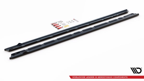 Maxton Side Skirts Diffusers Opel Insignia Mk2 - Gloss Black