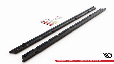 Maxton Side Skirts Diffusers Opel Insignia Mk2 - Gloss Black