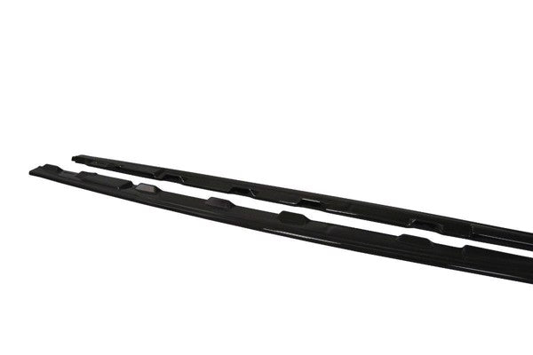 Maxton Side Skirts Diffusers Audi S5 / A5 S-Line F5 Coupe - Gloss Black