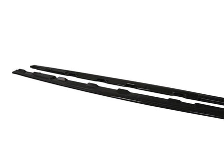 Maxton Side Skirts Diffusers Audi S5 / A5 S-Line F5 Coupe - Gloss Black