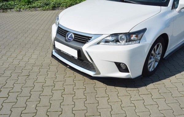 Maxton Front Splitter V.1 Lexus Ct Mk1 Facelift - Gloss Black