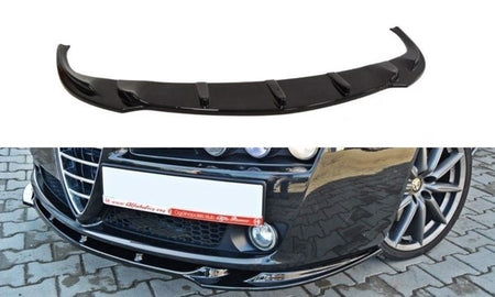 Maxton Front Splitter V.1 Alfa Romeo 159 - Gloss Black