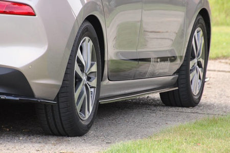 Maxton Side Skirts Diffusers Hyundai I30 Mk3 Hatchback - Gloss Black