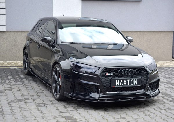 Maxton Front Racing Splitter V.1 Audi RS3 8V Fl Sportback
