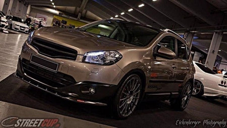Maxton Front Splitter Nissan Qashqai (Facelift) - Gloss Black