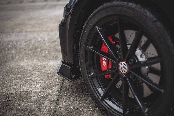 Maxton Racing Durability Front Splitter VW Golf 7 Gti Tcr - Black