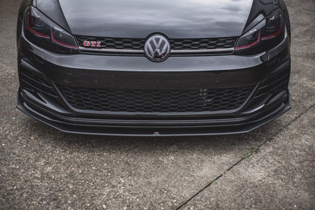 Maxton Racing Durability Front Splitter VW Golf 7 Gti Tcr - Black