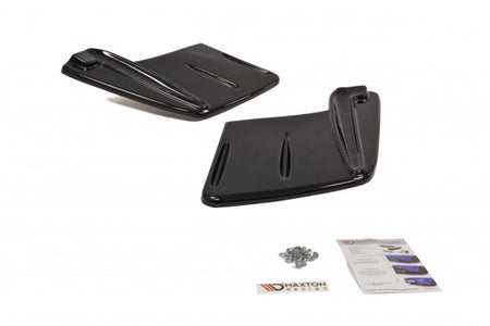 Maxton Rear Side Splitters Mitsubishi Lancer Evo X - Gloss Black