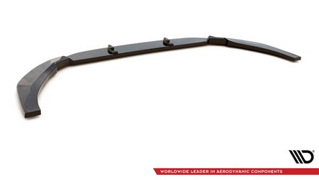 Maxton Front Splitter V.2 Audi RS5 F5 Facelift - Gloss Black