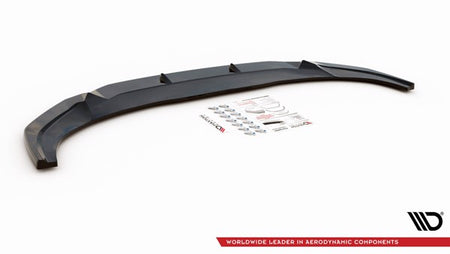 Maxton Front Splitter V.1 Audi Q3 Sportback S-Line - Gloss Black