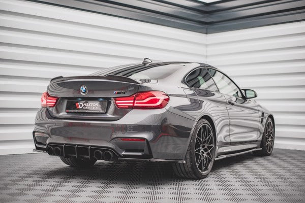 Maxton Street Pro Rear Diffuser BMW M4 F82 - Black