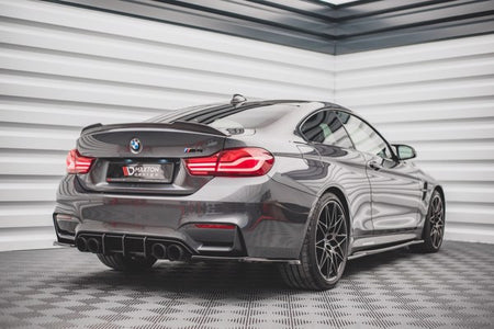 Maxton Street Pro Rear Diffuser BMW M4 F82 - Black