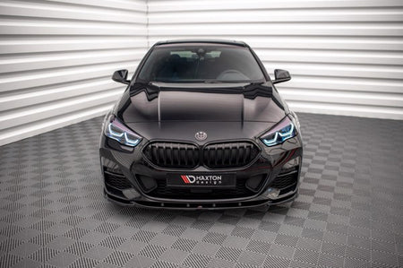 Maxton Front Splitter V.1 BMW 2 Gran Coupe M-Pack / M235I F44 - Gloss Black