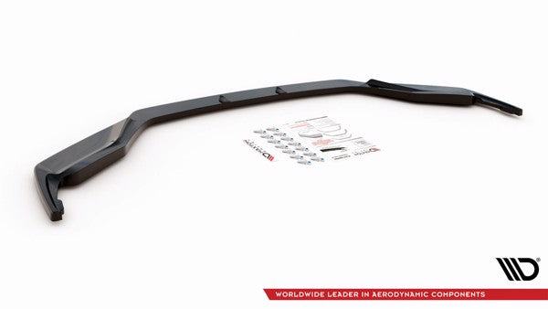 Maxton Front Splitter V.1 Lexus Gs F Sport Mk4 (L10) - Gloss Black