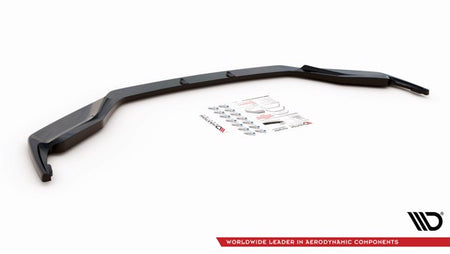Maxton Front Splitter V.1 Lexus Gs F Sport Mk4 (L10) - Gloss Black