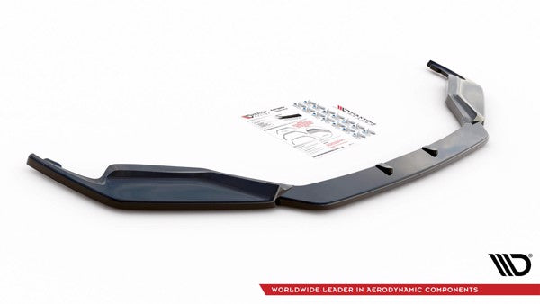 Maxton Front Splitter V.1 Lexus Gs F Sport Mk4 (L10) - Gloss Black