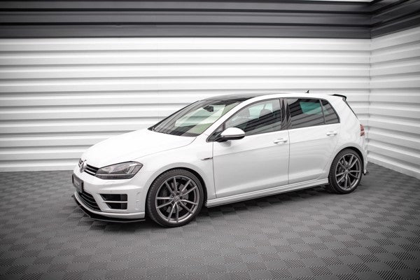 Maxton Street Pro Side Skirts Diffusers Volkswagen Golf R Mk7 - Black