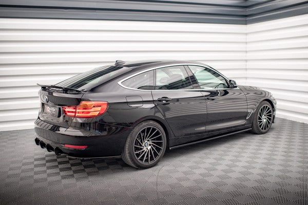 Maxton Side Skirts Diffusers BMW 3 Gt F34 - Gloss Black