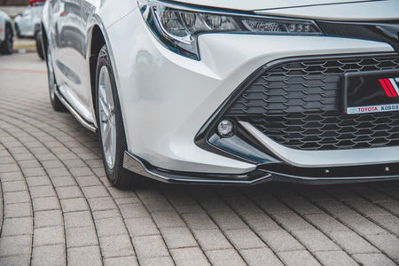 Maxton Front Splitter V.2 Toyota Corolla Xii Touring Sports/ Hatchback - Gloss Black