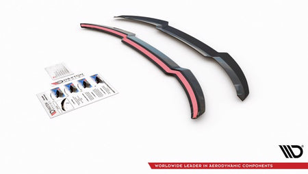 Maxton Spoiler Cap Audi Sq7 / Q7 S-Line Mk. 2 - Gloss Black