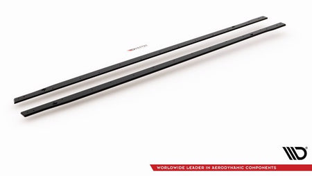 Maxton Racing Durability Side Skirts Diffusers Volkswagen Golf 8 Gti / Gti Clubsport - Black