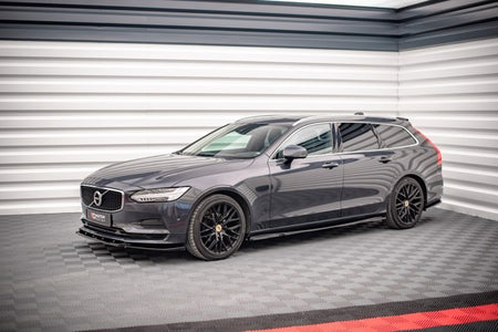 Maxton Side Skirts Diffusers Volvo V90 Mk2 - Gloss Black
