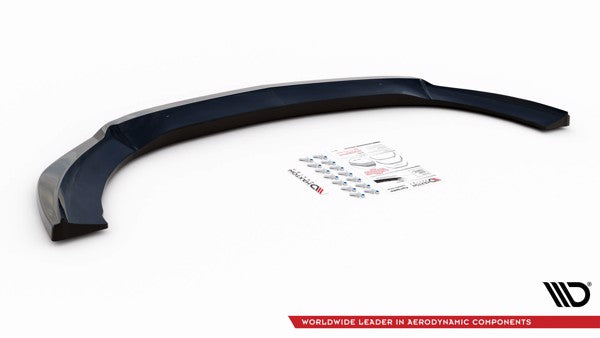 Maxton Front Splitter V.5 Mercedes-Benz V-Class Amg-Line W447 Facelift - Gloss Black