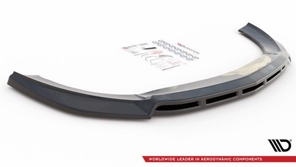 Maxton Front Splitter V.5 Mercedes-Benz V-Class Amg-Line W447 Facelift - Gloss Black