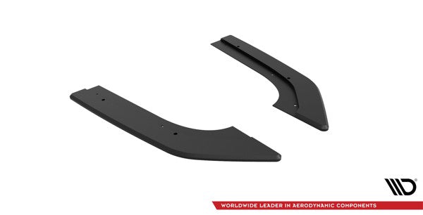 Maxton Street Pro Rear Side Splitters Audi RS3 Sedan 8Y - Black
