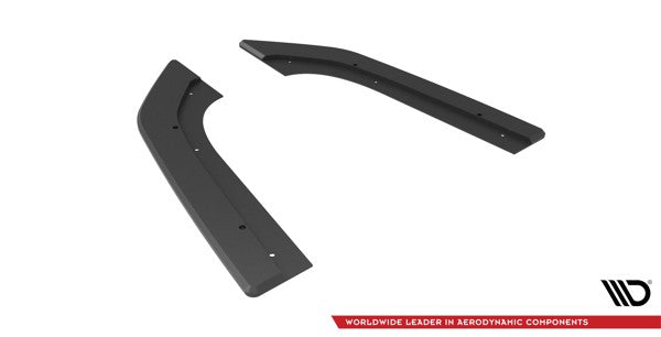 Maxton Street Pro Rear Side Splitters Audi RS3 Sedan 8Y - Black