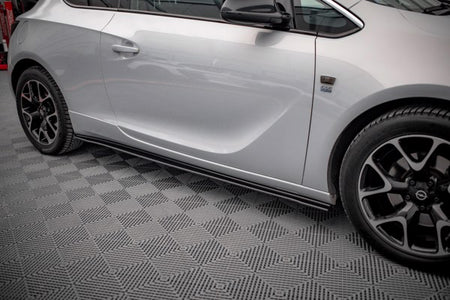 Maxton Street Pro Side Skirts Diffusers Opel Astra Gtc Opc-Line J - Black