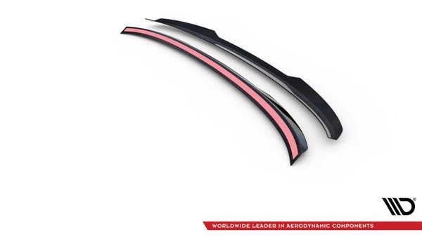 Maxton Spoiler Cap Audi A3 / A3 S-Line Sedan 8Y - Gloss Black