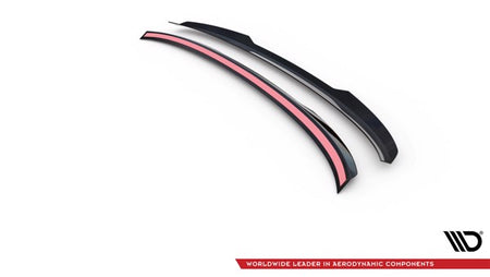 Maxton Spoiler Cap Audi A3 / A3 S-Line Sedan 8Y - Gloss Black