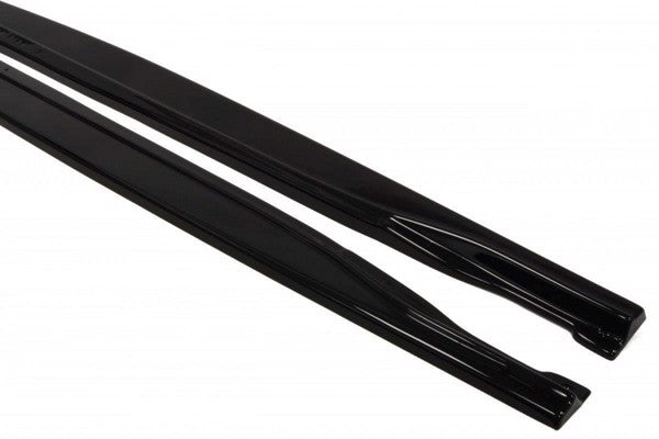 Maxton Side Skirts Diffusers Opel Astra J Opc / Vxr - Gloss Black