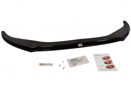 Maxton Front Splitter V.2 Audi S6 / A6 S-Line C7 - Gloss Black
