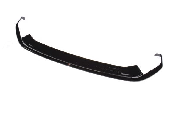 Maxton Front Splitter V.7 VW Golf 7 R / R-Line Facelift - Gloss Black