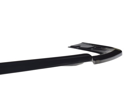 Maxton Central Rear Splitter For BMW X5 G05 M-Pack - Gloss Black