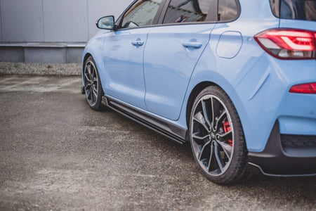 Maxton Side Skirts Diffusers V.5 Hyundai I30 N Mk3 / Mk3 Fl Hatchback/ Fastback - Gloss Black